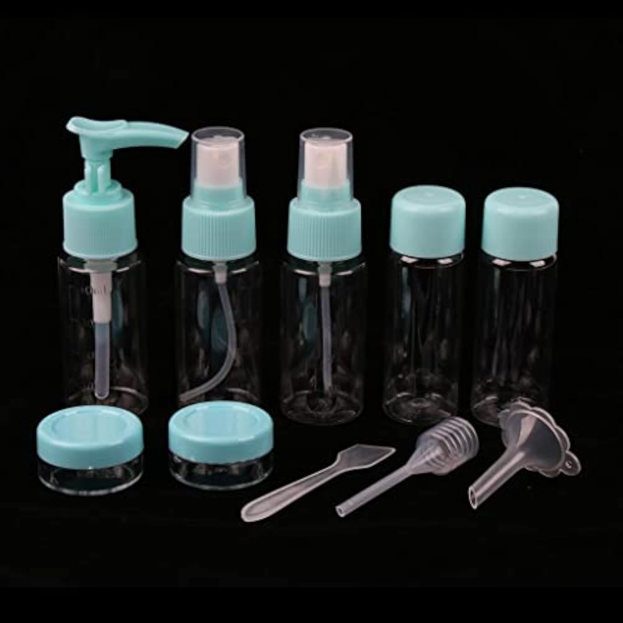 10 Pcs Refillable Cosmetic Containers Makeup Jars
